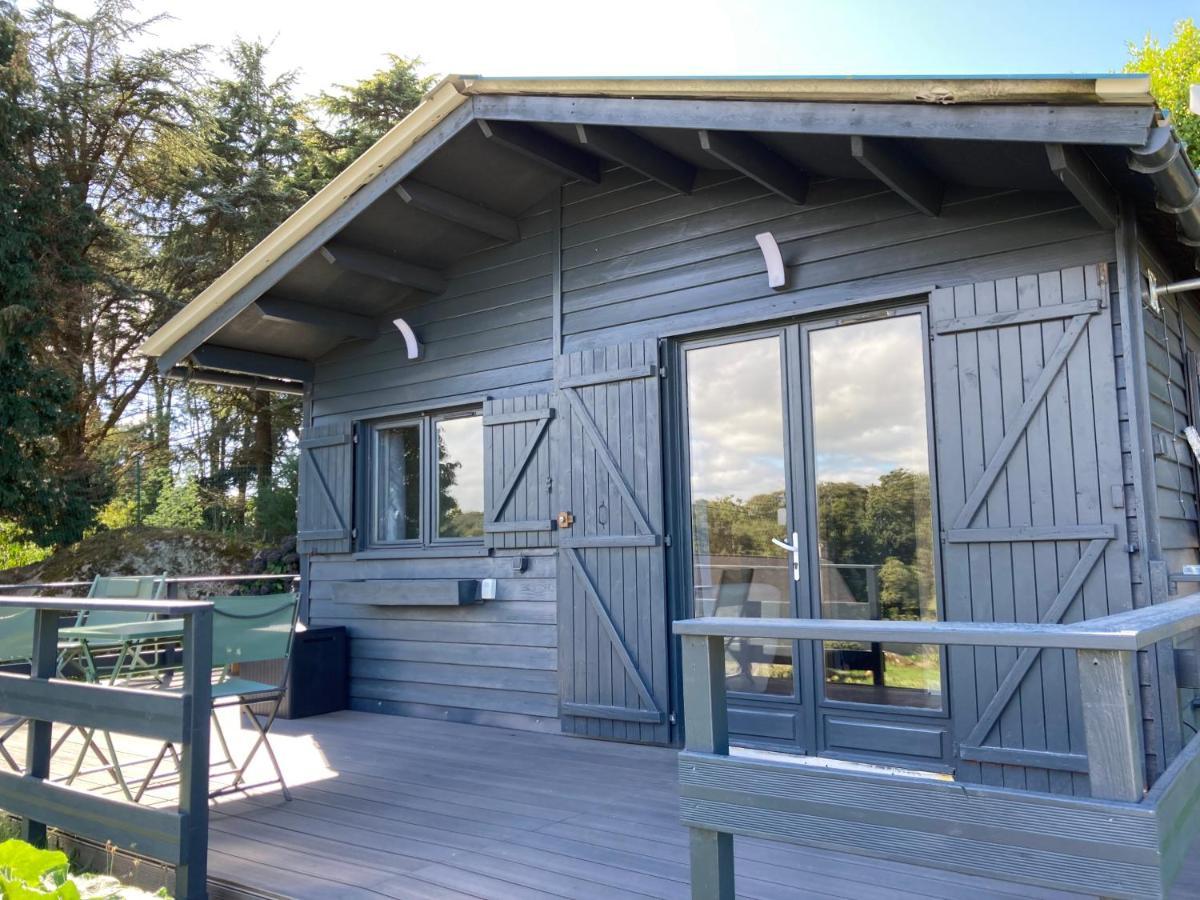Scorfel Lodge, Northwood, Bain Nordique, Terrasse トレガステル エクステリア 写真