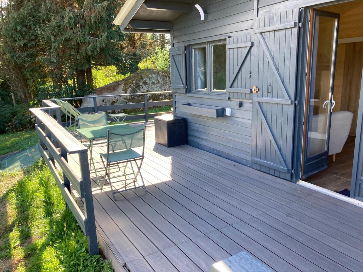 Scorfel Lodge, Northwood, Bain Nordique, Terrasse トレガステル エクステリア 写真